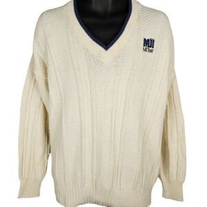 MiTek Inc Sweater Vintage 90s Computing Software Technology Tech Made In USA Men